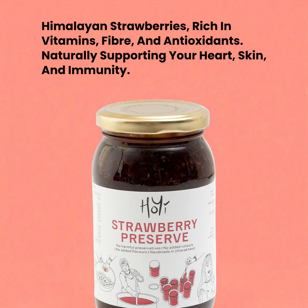 Strawberry Preserve - With fresh juicy chunks | Co- Branded