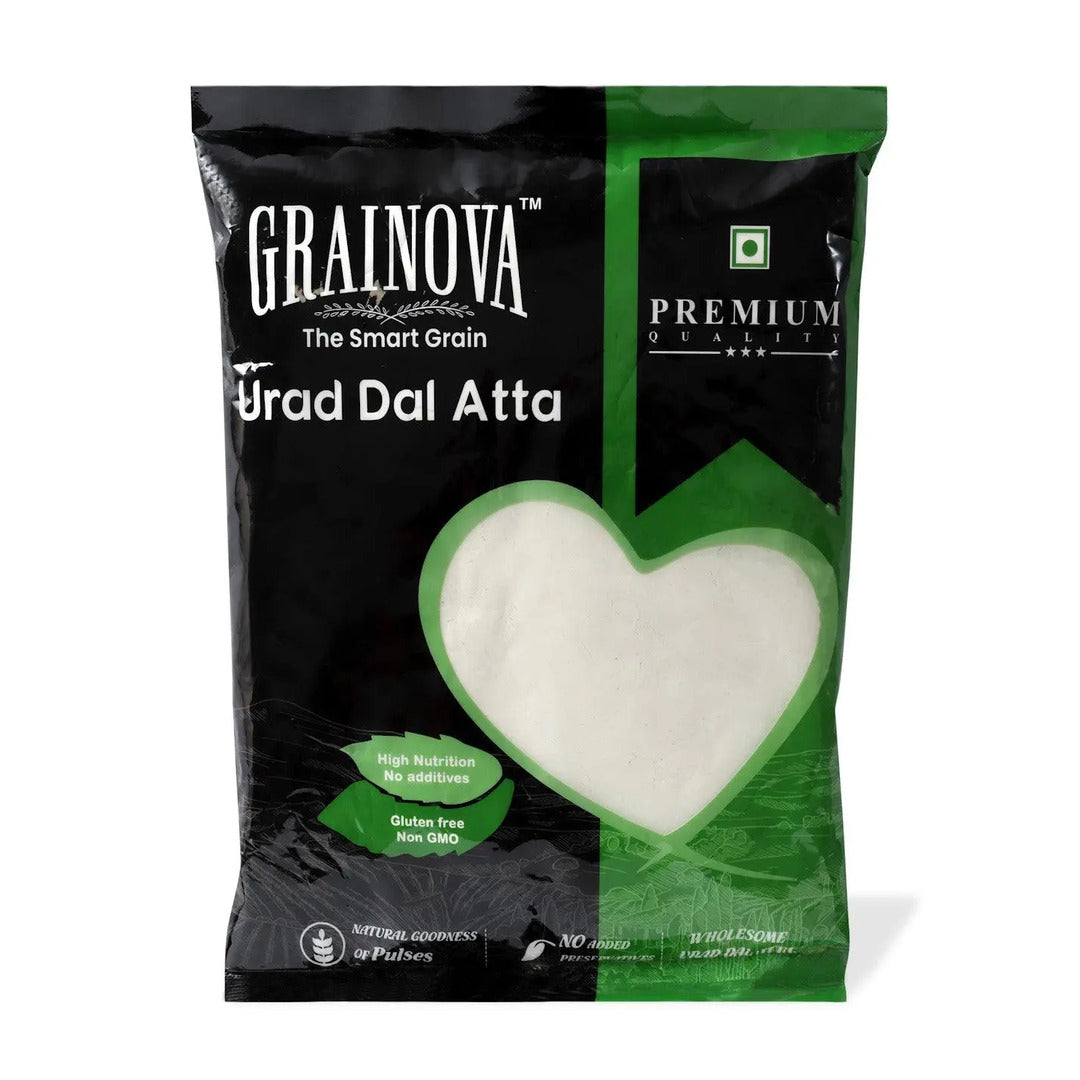 Combo Pack Of Rice Atta And Urad Atta