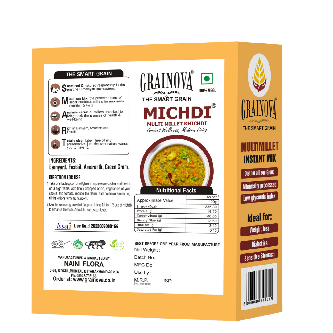 MICHDI (MULTIMILLET KHICHDI)