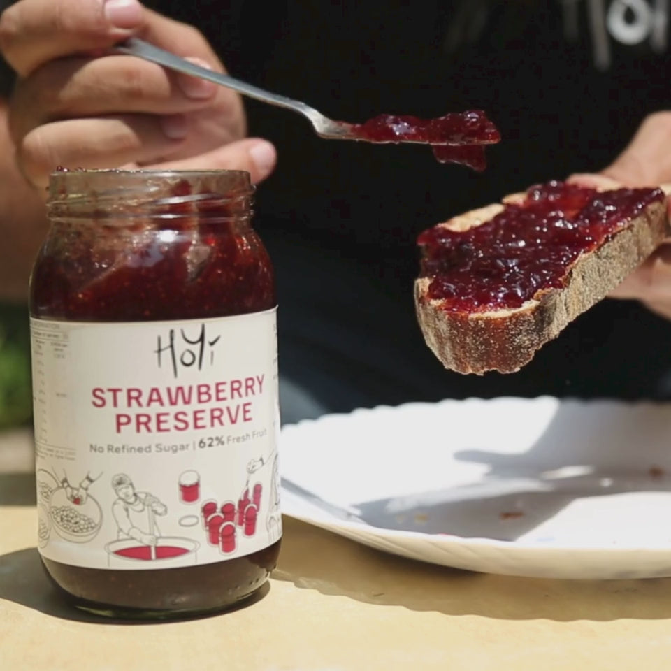 Strawberry Preserve - With fresh juicy chunks | Co- Branded