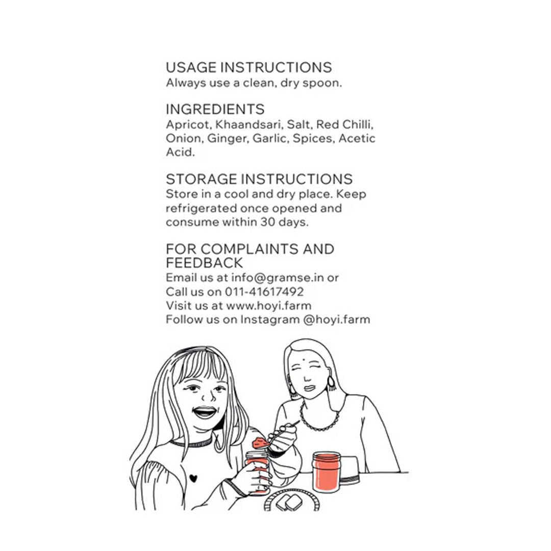 Apricot Chutney - Kumaoni Recipe, Sweet and Spicy -Co-Branded