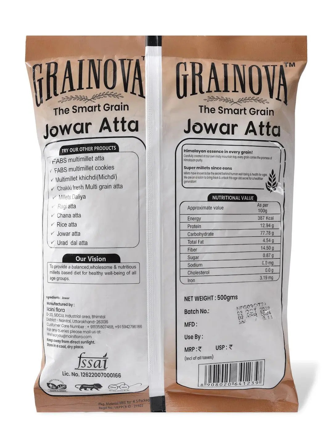 Jowar Atta - Grainova