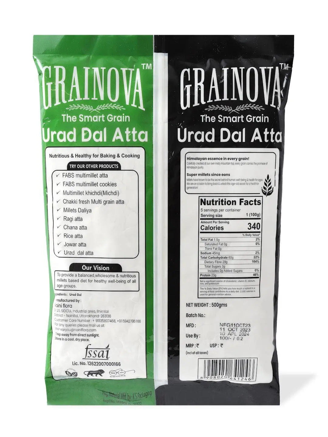 Urad Dal Atta - Grainova