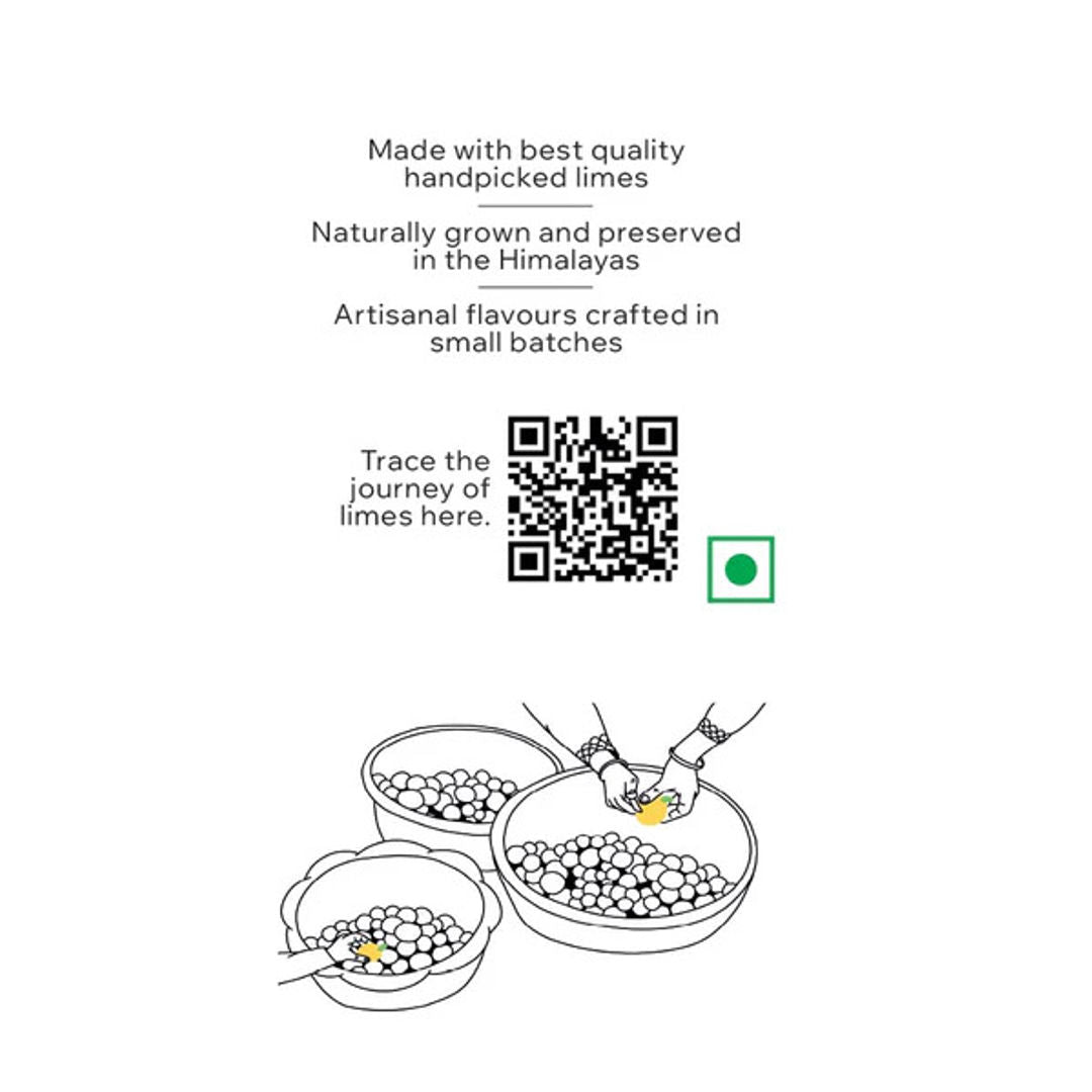 Sweet Lime Pickle - Traditional recipe, freshly crushed spices, Co-Branded