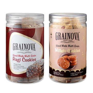 Combo Pack: Ragi Cookies & Multimillet Cookies
