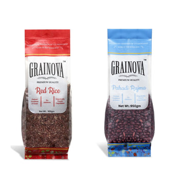 Combo Pack: Red Rice & Red Chitra Rajma